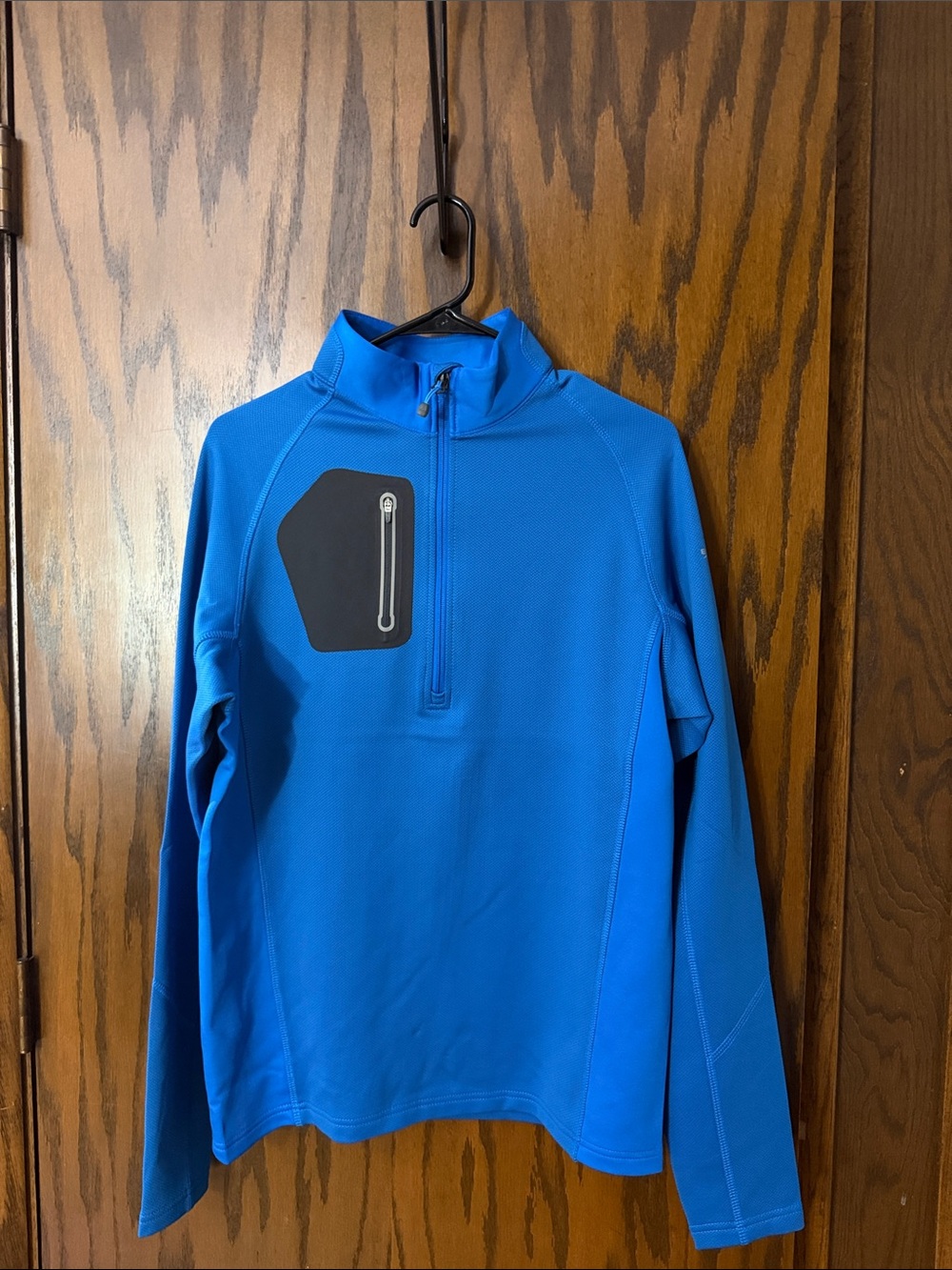 Eddie Bauer Bright Blue Quarter-Zip Performance Jacket